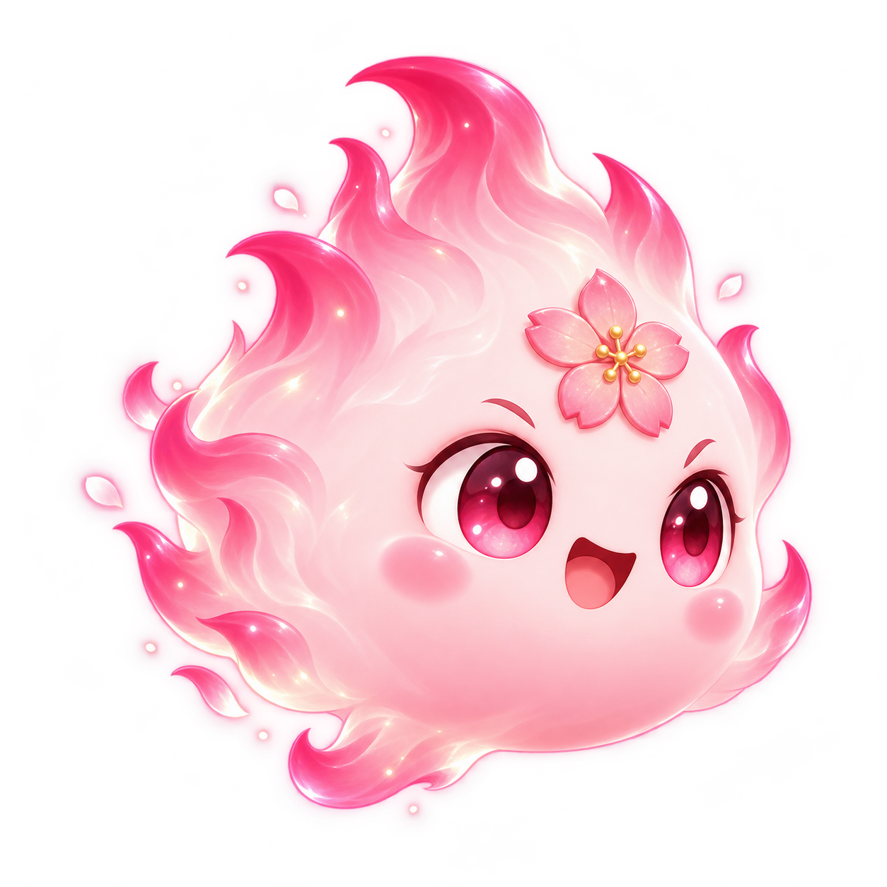 Blossom Jemono with colorful matching symbols